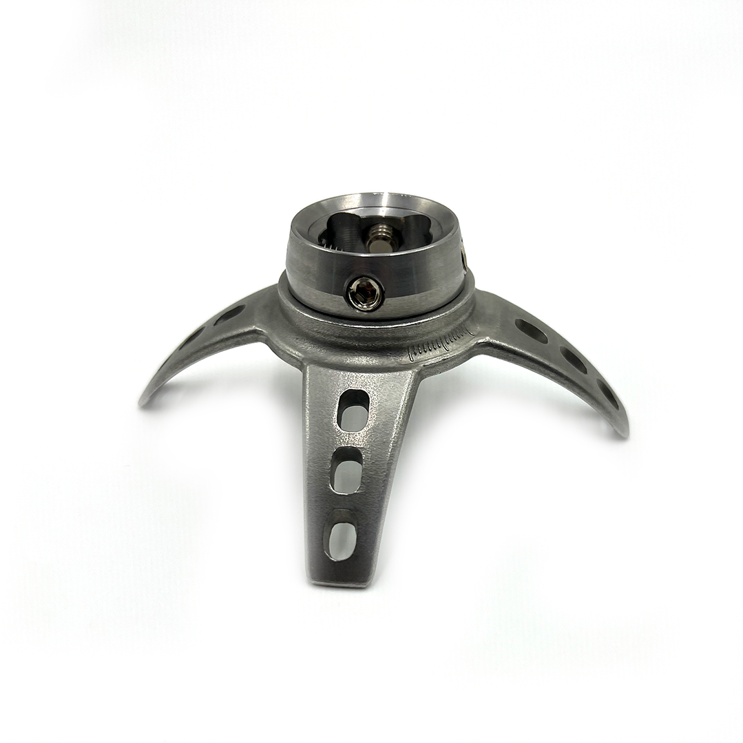 THREE PRONG ANCHOR WITH FEMALE ADAPTER / STAINLESS AS41-SS / TOI