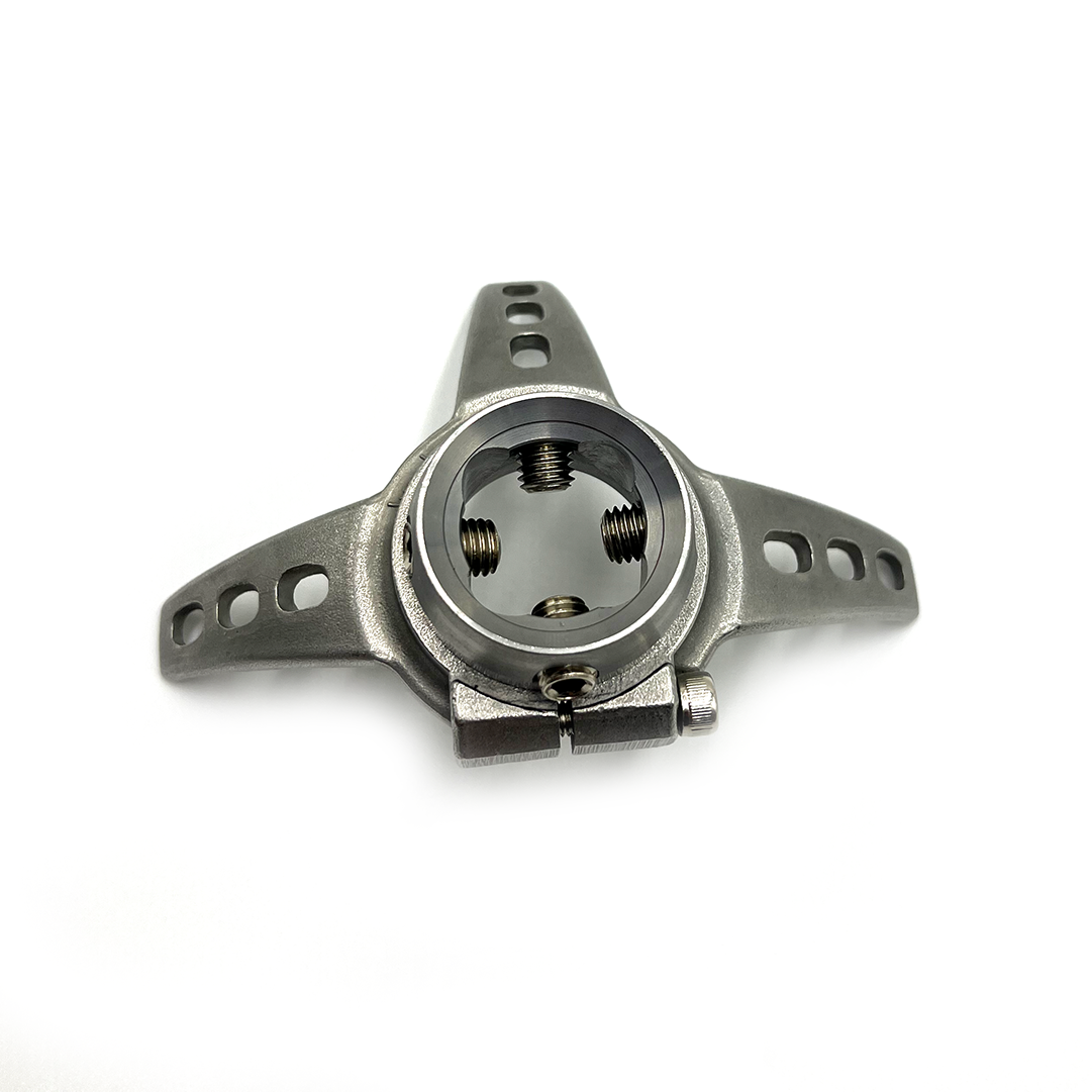 THREE PRONG ANCHOR WITH FEMALE ADAPTER / STAINLESS AS41-SS / TOI