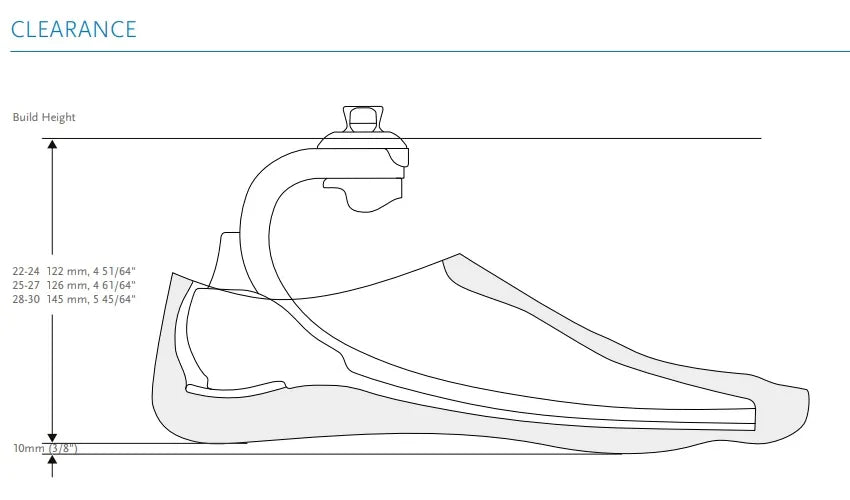 BALANCE FOOT S WITH MALE PYRAMID K1 - K2 / TOI